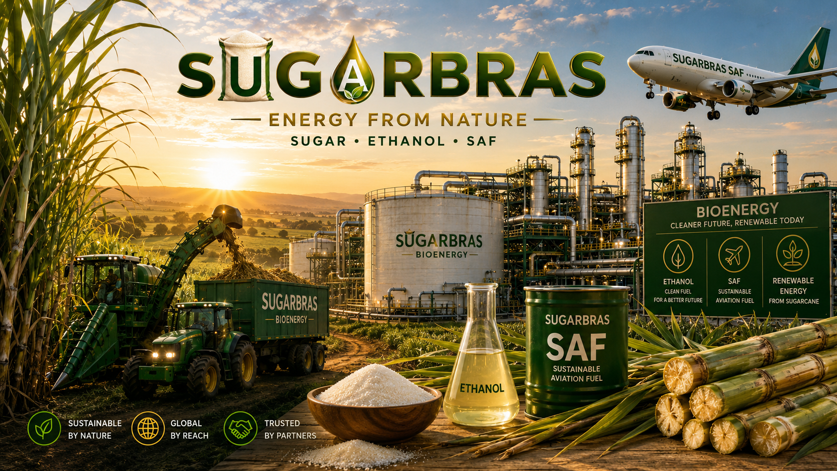 Brazilian bioenergy sugarcane ethanol and renewable energy